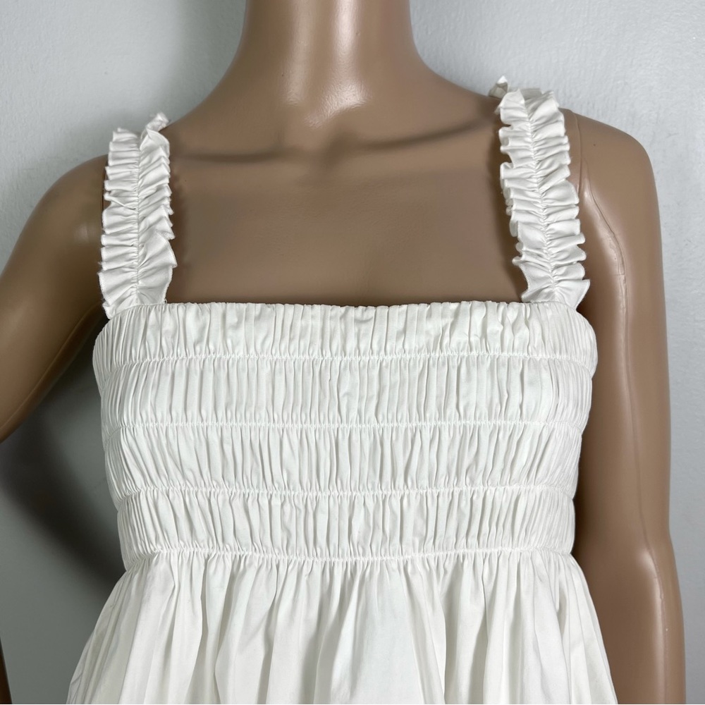 NEW TORY BURCH WHITE SLEEVELESS TOP - Picture 3 of 9